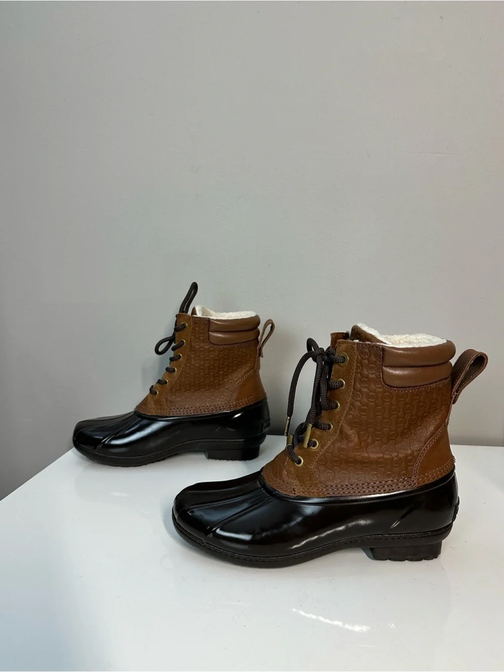 Michael Michael Kors Easton Duck Boots Size 6 Gorpcore Outdoor Rain